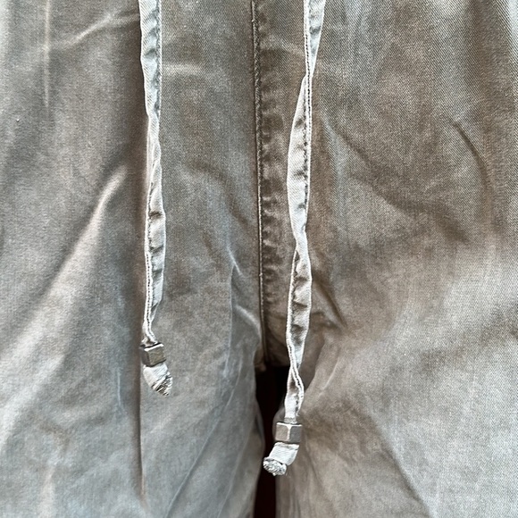 Green Cargo Jogger Pants Pocket Size S/P - Picture 7 of 11